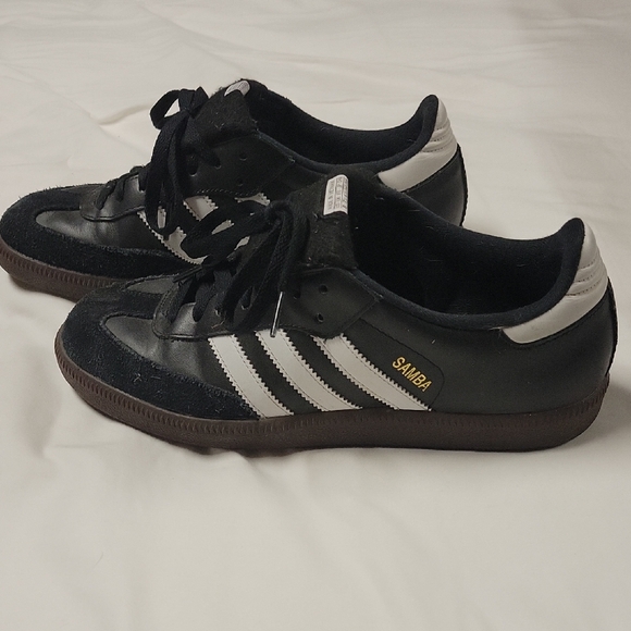 adidas Shoes - Adidas Samba Black and White 8M/9W